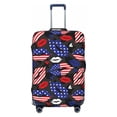 thumbnail image 1 of Haiem American With Lips Luggage Cover Printed Suitcase Covers for Luggage Elastic Washable Suitcase Protector Fits 18-32 Inch Luggage-Small, 1 of 8