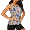 thumbnail image 1 of Haiem Antique Vintage Teapot Coffee Grinder Workout Tank Tops for Women, Athletic Sports Slim-Fit Tank Tops, Compression Sleeveless Dry Fit Shirts,Athletic Shirt-Small, 1 of 9