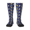 thumbnail image 1 of Haiem Astronaut Corgi Socks, Funny Novelty Crazy Design Cotton Socks Sports Socks Knee High Socks For Men, Women,1Pairs - Gift For Working Friends, 1 of 9