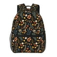 thumbnail image 1 of Haiem Autumn Floral Printed School Backpack,Casual Travel Lightweight Backpack,Durable Comfortable Multifunctional Backpack,Laptop Backpack, 1 of 5