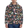 thumbnail image 1 of Haiem Autumn Forest Patterned Men's Hoodie with Kangaroo Pocket - Ideal Pullover Sweatshirt for Daily Wear, Travel, and Home-4X-Large, 1 of 7