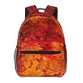 thumbnail image 1 of Haiem Autumn Leaf Printed School Backpack,Casual Travel Lightweight Backpack,Durable Comfortable Multifunctional Backpack,Laptop Backpack, 1 of 5