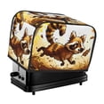 thumbnail image 1 of Haiem Autumn Raccoon In Forest Print Toaster Covers 2 Slice Wide Slot,Bread Dust Cover & Fingerprint Protection,Bread Machine Cover,Appliance Covers, 1 of 7