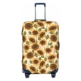 thumbnail image 1 of Haiem Autumn Sunflowers Luggage Cover Printed Suitcase Covers for Luggage Elastic Washable Suitcase Protector Fits 18-32 Inch Luggage-Large, 1 of 8