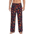 thumbnail image 1 of Haiem Autumnal Forest Men's Pajama Pants Ultra Lightweight Pjs Bottoms Sleepwear Bottom Pants with Pocket Drawstring-X-Large, 1 of 9