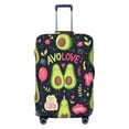 thumbnail image 1 of Haiem Avocado Love Luggage Cover Printed Suitcase Covers for Luggage Elastic Washable Suitcase Protector Fits 18-32 Inch Luggage-Small, 1 of 9