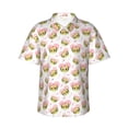 thumbnail image 1 of Haiem Avocado Lovers Printed Hawaiian Shirt for Men - Men’s Casual Beach Summer Shirts - Stretch Fabric with Modern Fit-XX-Large, 1 of 9