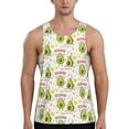 thumbnail image 1 of Haiem Avocado Work Out Men Workout Tank Top Gym Bodybuilding Sleeveless Muscle T Shirts Athletic Tank Breathable Workout Shirt-Small, 1 of 9