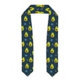 thumbnail image 1 of Haiem Avocado in Space Pattern Graduation Stole 2024 | Premium Satin Sash for Graduation Ceremony, 1 of 7