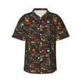 thumbnail image 1 of Haiem BBQ Barbecue Grill Printed Hawaiian Shirt for Men - Men’s Casual Beach Summer Shirts - Stretch Fabric with Modern Fit-3X-Large, 1 of 7
