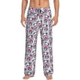 thumbnail image 1 of Haiem Baby Cow Men's Pajama Pants Ultra Lightweight Pjs Bottoms Sleepwear Bottom Pants With Pocket Drawstring-Medium, 1 of 7