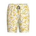 thumbnail image 1 of Haiem Banana Men's Pajama Short with Soft Woven Cotton Elastic Waistband Sleep Short-3X-Large, 1 of 9