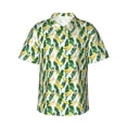 thumbnail image 1 of Haiem Banana Tree Leaves Printed Hawaiian Shirt for Men - Men’s Casual Beach Summer Shirts - Stretch Fabric with Modern Fit-3X-Large, 1 of 7