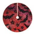 thumbnail image 1 of Haiem Bats And Spiders Pattern Christmas Tree Skirt Merry Christmas Party Christmas Tree Decoration,New Year Decorations-30", 1 of 6