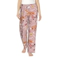 thumbnail image 1 of Haiem Beautiful Fox Women's Pajama Pants Ultra Lightweight Pjs Bottoms Sleepwear Bottom Pants With Pocket Drawstring-X-Large, 1 of 7