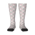 thumbnail image 1 of Haiem Beautiful Rabbit1 Socks, Funny Novelty Crazy Design Cotton Socks Sports Socks Knee High Socks For Men, Women,1Pairs - Gift For Working Friends, 1 of 9