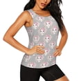 thumbnail image 1 of Haiem Beautiful Rabbit1 Workout Tank Tops for Women, Athletic Sports Slim-Fit Tank Tops, Compression Sleeveless Dry Fit Shirts,Athletic Shirt-Large, 1 of 9