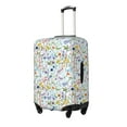 thumbnail image 1 of Haiem Beautiful wild flower forest Pattern Luggage Cover Printed Suitcase Covers for Luggage Elastic Washable Suitcase Protector Fits 18-32 Inch Luggage-Large, 1 of 7