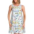 thumbnail image 1 of Haiem Beautiful wild flower forest for Women’s Summer Dresses – Casual Sleeveless Tank Loose Sundress, Lightweight Beach Dress, 1 of 7