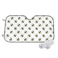 thumbnail image 1 of Haiem Bee Car Windshield Sun Shade - Blocks UV Rays Sun Visor Protector, Sunshade to Keep Your Vehicle Cool, Universal Fit SUV Van Sedan-Medium, 1 of 7