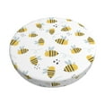 thumbnail image 1 of Haiem Bee Cushion Round Bar Chair Seat Cover Bar Chair Cushion Covers Elastic Washable Bar Chair Cover,Protects from Scratches and Stains-12 inch, 1 of 7