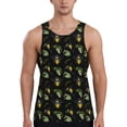 thumbnail image 1 of Haiem Bee Floral Men Workout Tank Top Gym Bodybuilding Sleeveless Muscle T Shirts Athletic Tank Breathable Workout Shirt-3X-Large, 1 of 9