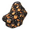 thumbnail image 1 of Haiem Bee and Honey Baby Nursing Cover & Nursing Poncho - Multi Use Cover for Baby Car Seat Canopy, Stroller Cover, 360°Full Privacy Breastfeeding Coverage, 1 of 1