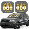 thumbnail image 1 of Haiem Bee Kind Car Windshield Sun Shade (2 Pieces) Foldable Windshield Sun Shade Car Accessories for Truck SUV Pickup-Small, 1 of 7