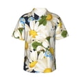 thumbnail image 1 of Haiem Bees Collecting Nectar Printed Hawaiian Shirt for Men - Men’s Casual Beach Summer Shirts - Stretch Fabric with Modern Fit-XX-Large, 1 of 9