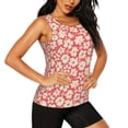 thumbnail image 1 of Haiem Beige Flowers Workout Tank Tops for Women, Athletic Sports Slim-Fit Tank Tops, Compression Sleeveless Dry Fit Shirts,Athletic Shirt-XX-Large, 1 of 9
