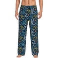 thumbnail image 1 of Haiem Bicycle Colorful Men's Pajama Pants Ultra Lightweight Pjs Bottoms Sleepwear Bottom Pants With Pocket Drawstring-Small, 1 of 7