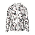 thumbnail image 1 of Haiem Bird UPF 50+ Fishing Shirts for Men Long Sleeve UV Sun Protection Hoodie Non-Mask Outdoor Hiking Shirts, 1 of 9