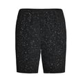 thumbnail image 1 of Haiem Black Glitter Men's Pajama Short with Soft Woven Cotton Elastic Waistband Sleep Short-3X-Large, 1 of 9