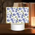 thumbnail image 1 of Haiem Blue Flax Flowers Pattern Acrylic Night Light Gift with 3 Color ModesTouch-Sensitive LED Lamp Perfect Gift for Mother's Day, Birthday, or Christmas, 1 of 9