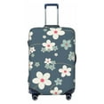 thumbnail image 1 of Haiem Blue Flower Luggage Cover,Durable, Washable Suitcase Protector With Anti-Scratch Technology - Keep Your Luggage Looking New Medium, 1 of 9