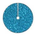 thumbnail image 1 of Haiem Blue Glitter Pattern Christmas Tree Skirt Merry Christmas Party Christmas Tree Decoration,New Year Decorations-30", 1 of 6