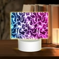 thumbnail image 1 of Haiem Blue Lightning Pattern Acrylic Night Light Gift with 3 Color ModesTouch-Sensitive LED Lamp Perfect Gift for Mother's Day, Birthday, or Christmas, 1 of 9