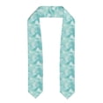 thumbnail image 1 of Haiem Blue Marble Pattern Graduation Stole 2024 | Premium Satin Sash for Graduation Ceremony, 1 of 7