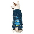 thumbnail image 1 of Haiem Blue Owl for Winter Dog Hoodie Sweatshirts with Pockets Warm Dog Clothes for Small Dogs Chihuahua-Large, 1 of 7