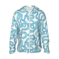 thumbnail image 1 of Haiem Blue Snake UPF 50+ Fishing Shirts for Men Long Sleeve UV Sun Protection Hoodie Non-Mask Outdoor Hiking Shirts, 1 of 9