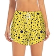 thumbnail image 1 of Haiem Blue Spots Women's 2 in 1 Running Shorts - Lightweight Athletic Workout Gym Yoga Breathable Sports Shorts Liner with Phone Pockets-Large, 1 of 9