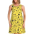 thumbnail image 1 of Haiem Blue Spots for Women’s Summer Dresses – Casual Sleeveless Tank Loose Sundress, Lightweight Beach Dress, 1 of 7
