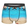thumbnail image 1 of Haiem Boards and Beach Men's Boxer Briefs, Every Day Comfort Stretch Cotton Moisture-Wicking Underwear-Medium, 1 of 9