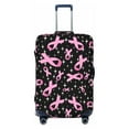 thumbnail image 1 of Haiem Breast Cancer Awareness (2) Luggage Cover Printed Suitcase Covers for Luggage Elastic Washable Suitcase Protector Fits 18-32 Inch Luggage-Small, 1 of 9