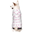 thumbnail image 1 of Haiem Breast Cancer Awareness (4) for Winter Dog Hoodie Sweatshirts with Pockets Warm Dog Clothes for Small Dogs Chihuahua-Large, 1 of 7