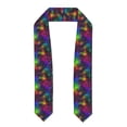 thumbnail image 1 of Haiem Bright Universe Pattern Graduation Stole 2024 | Premium Satin Sash for Graduation Ceremony, 1 of 7