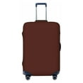 thumbnail image 1 of Haiem Brown Luggage Cover Printed Suitcase Covers for Luggage Elastic Washable Suitcase Protector Fits 18-32 Inch Luggage-Medium, 1 of 9