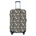 thumbnail image 1 of Haiem Bulldog And BONES Luggage Cover Printed Suitcase Covers for Luggage Elastic Washable Suitcase Protector Fits 18-32 Inch Luggage-Medium, 1 of 9