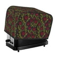 thumbnail image 1 of Haiem Burgundy Peony Flowers Print Toaster Covers 2 Slice Wide Slot,Bread Dust Cover & Fingerprint Protection,Bread Machine Cover,Appliance Covers, 1 of 7