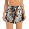 thumbnail image 1 of Haiem Butterfly and Bloom Beauty Women's 2 in 1 Running Shorts - Lightweight Athletic Workout Gym Yoga Breathable Sports Shorts Liner with Phone Pockets-X-Large, 1 of 9